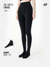 PRIMEET派米灰色連褲襪子女秋冬厚款打底褲豎紋顯瘦秋冬外穿加絨加厚褲襪 曬單實(shí)拍圖