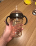 世喜嬰兒學(xué)飲杯7個(gè)月以上鴨嘴杯PPSU喝水奶瓶防嗆重力球吸管水杯300ml 曬單實(shí)拍圖