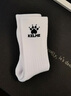 卡爾美（KELME）襪子籃球襪（3雙）秋冬運動(dòng)襪跑步羽毛球毛巾底保暖防臭男女抗菌 曬單實(shí)拍圖