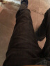 卡宾（CABBEEN）【修身小脚】卡宾男装超柔牛仔裤2024春季新款新款简约街头潮长裤 煤黑色01 30 实拍图