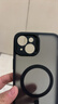 億色（ESR）適用蘋(píng)果15plus手機殼iphone15plus保護套磁吸殼硅膠軟邊超薄磨砂氣囊防摔鏡頭全包男女半透黑 曬單實(shí)拍圖