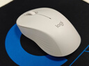 羅技（Logitech）M750M 通用版鼠標 無(wú)線(xiàn)鼠標 靜音鼠標 對稱(chēng)鼠標 白色 帶Logi Bolt USB接收器 曬單實(shí)拍圖