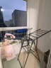 華愷之星 晾衣架落地衣架折疊掛衣架室內晾衣桿陽(yáng)臺曬被子架YJ79雙層 1.4m 曬單實(shí)拍圖