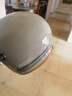 野馬（YEMA）3c認證電動(dòng)車(chē)頭盔女秋冬季摩托車(chē)安全帽男新國標四季通用3/4盔 651S 冷淡灰 曬單實(shí)拍圖