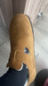 BIRKENSTOCK勃肯德國進(jìn)口男女款絨面保暖London Shearling毛毛鞋 棕色窄版1014963 38 曬單實(shí)拍圖