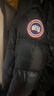 加拿大鵝（Canada Goose）Crofton 男女同款短款羽絨服派克大衣大鵝羽絨服 2252M 61 黑色 建議選擇小一碼，該款尺碼偏大 M 曬單實(shí)拍圖
