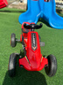 賀聯(lián)兒童四輪腳踏車(chē)男女寶寶小孩可坐運動(dòng)玩具腳蹬自行車(chē)卡丁車(chē) 紅色 普通輪 曬單實(shí)拍圖