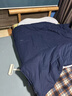 亞朵星球床笠被子組合 深睡床笠靜海藍+深睡控溫被·四季Pro2.0深睡藍2.2m 曬單實(shí)拍圖