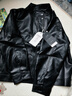 圖圖小象女童外套2026春秋新款保暖兒童皮衣外套中大童百搭夾克小立領(lǐng)上衣 黑色 160 身高約160cm 曬單實(shí)拍圖