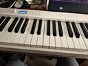 特倫斯折疊鋼琴88鍵便攜式電鋼琴成人兒童電子琴重力度鍵盤(pán)V30pro鋼琴 時(shí)尚白+專(zhuān)用琴包 曬單實(shí)拍圖