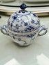 RoyalCopenhagen皇家哥本哈根半蕾絲唐草咖啡器具手繪糖缸茶具 半蕾絲唐草-糖罐 曬單實(shí)拍圖