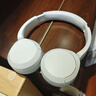 索尼（SONY）WH-CH520 頭戴式無(wú)線(xiàn)耳機 藍牙耳機 手機電腦筆記本網(wǎng)課游戲適用耳麥 禮物送女友男友學(xué)生 白色 曬單實(shí)拍圖