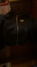 Abercrombie & Fitch美式百搭LOGO保暖抓絨拉鏈連帽衛衣外套25秋冬女裝152-5249 黑色 S (165/88A) 曬單實(shí)拍圖