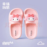 幸?，旣悾–heerful Mario）美樂(lè )蒂兒童卡通寶寶涼拖鞋夏季男女親子沙灘防滑涼拖女孩軟底涼拖 曬單實(shí)拍圖