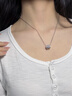 APM Monaco多圈小蠻腰銀項鏈頸鎖骨毛衣鏈吊墜時(shí)尚送女友毛衣鏈禮物925銀 曬單實(shí)拍圖
