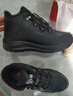 足力健中老年冬季戶(hù)外散步加絨加厚石墨烯保暖鞋2493205J 黑色 42  曬單實(shí)拍圖