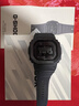 卡西歐日韓手表男小方塊G-SHOCK太陽(yáng)能送男士情人節禮物戶(hù)外心率智能表 DW-H5600MB-8PR智能表雙充電 曬單實(shí)拍圖