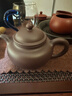 百年利永宜興紫砂壺純全手工原礦底槽青景記掇球壺功夫茶具泡茶壺 曬單實(shí)拍圖