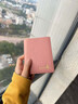 袋鼠錢(qián)包女士真皮卡包駕駛證小巧超薄銀行卡片套證件卡夾大容量多卡位 粉色 曬單實(shí)拍圖
