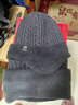 兼彩帽子男冬季保暖加絨加厚毛線(xiàn)帽男款針織帽女護耳套頭帽冬天包頭帽 曬單實(shí)拍圖