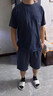 貓人睡衣男士春夏新款純棉三件套休閑薄款短袖長(cháng)褲大碼寬松家居服套裝 01M94009【短袖+短褲+長(cháng)褲 三件套隨心搭】 L 【推薦100-130斤】 曬單實(shí)拍圖