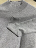 帕羅（PALUOPO）休閑百搭100%山羊絨衫女士秋冬基礎多色半高領(lǐng)針織保暖毛衣 淺灰 半高領(lǐng) M 160/100 曬單實(shí)拍圖
