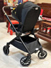 qborn白鹿嬰兒推車(chē)+小海豚安全座椅組合套裝 曜石黑+法式柔白【通風(fēng)款】 曬單實(shí)拍圖