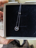 卡蒂羅心動(dòng)光芒925銀項鏈女銀飾鎖骨鏈生日禮物送女朋友 心動(dòng)光芒項鏈/925銀/免費刻字 曬單實(shí)拍圖