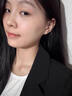 戚小米淡水珍珠耳釘女S999純銀耳環(huán)高級感氣質(zhì)大氣彎鉤饅頭耳飾養耳防掉 6mm白色珍珠彎鉤一對【999足銀】 曬單實(shí)拍圖