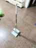 佳幫手折疊掃把簸箕套裝掃地掃帚兩件套家用旋轉笤帚防風(fēng)梳齒型畚箕 曬單實(shí)拍圖