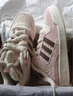 三葉草（Adidas）阿迪達斯ADIDAS女鞋FORUM LOW可愛(ài)毛茸茸休閑鞋 KJ4300 37 曬單實(shí)拍圖