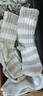 雪茜曼4雙襪子女冬季長(cháng)筒襪仿駝絨月子襪毛絨睡眠地板襪 曬單實(shí)拍圖