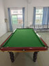決動(dòng)臺球桌成人家用標準桌球臺中式黑八9尺臺球廳臺球案子Z901包安裝 曬單實(shí)拍圖