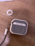 億色（ESR）適用AirPods4保護套蘋(píng)果耳機4代保護套2024降噪四耳機殼magsafe磁吸可無(wú)線(xiàn)充電藍牙耳塞防滑防摔白 曬單實(shí)拍圖