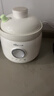 小熊（Bear）嬰兒輔食鍋 電燉鍋陶瓷 燉煮米油分月齡直燉微壓輔食料理機燉盅1L 曬單實(shí)拍圖