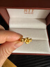 周生生 黃金戒指足金心花開(kāi)口金戒心花怒放珠寶金飾27942R計價(jià) 3.0克(含工費100元) 曬單實(shí)拍圖