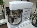 喬立7600廚師機家用和面機商用揉面全自動(dòng)多功能攪面奶油機6.9L 【白色】機械豪華版（三層冰桶） 6.9L 曬單實(shí)拍圖