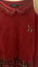 哈吉斯（HAZZYS）童裝女童上衣春新品中大童紅品翻領(lǐng)優(yōu)雅經(jīng)典時(shí)尚裙式上衣拜年服 經(jīng)典紅 165 曬單實(shí)拍圖