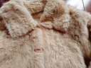 香影咩咩絨毛絨短外套女款2025冬季新款仿羊羔毛皮毛一體環(huán)保皮草 杏色 S 155/80A/85-95斤 曬單實(shí)拍圖
