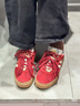 阿迪達斯（adidas）三葉草 馬年限定 新年款女GAZELLE BOLD W 休閑鞋 KJ4293 紅 36.5 曬單實(shí)拍圖