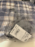 蓋璞男裝2025秋季新款法蘭絨格紋拼接連帽長(cháng)袖襯衫上衣美版799402 曬單實(shí)拍圖