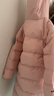雪中飛兒童羽絨服2025女童加長(cháng)款加厚冬裝北方戶(hù)外運動(dòng)版型保暖羽絨外套 粉色 150 曬單實(shí)拍圖