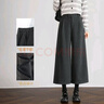 韓都衣舍【通勤質(zhì)感穿搭】八分裙褲西褲女2025春秋百搭顯瘦高級休閑褲 曬單實(shí)拍圖