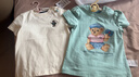 Teenie Weenie  Kids小熊童裝25年款女寶寶甜美風(fēng)印花短袖T恤打底衫 綠色 110 cm 曬單實(shí)拍圖