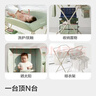 babycare尿布臺多功能可折疊新生兒護理臺撫觸洗澡便攜嬰兒床-溫特綠 曬單實(shí)拍圖