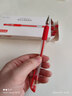 京東京造【熱門(mén)商品】經(jīng)典拔帽中性筆紅色12支裝 進(jìn)口墨水子彈頭水筆簽字筆商務(wù)辦公軟護套筆JD1015 曬單實(shí)拍圖