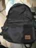 Lee潮流雙肩包男高中大學(xué)生書(shū)包女休閑背包大容量旅行初中電腦包黑色 曬單實(shí)拍圖