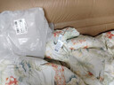 富安娜高端羽絨被95白鵝絨被子 冬季雙人抗菌冬厚被1100g填充230×229cm 曬單實(shí)拍圖