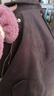 UR【明星同款】冬季新款女裝超寬松棉服外套UWH150050 深棕色 S 曬單實(shí)拍圖
