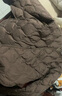 波司登（BOSIDENG）輕薄羽絨服女短款90絨三防輕便內膽葫蘆紋外套B250131012 砂礫棕7B51-可露麗風(fēng) XL 175/96A 體重約130-140斤 曬單實(shí)拍圖